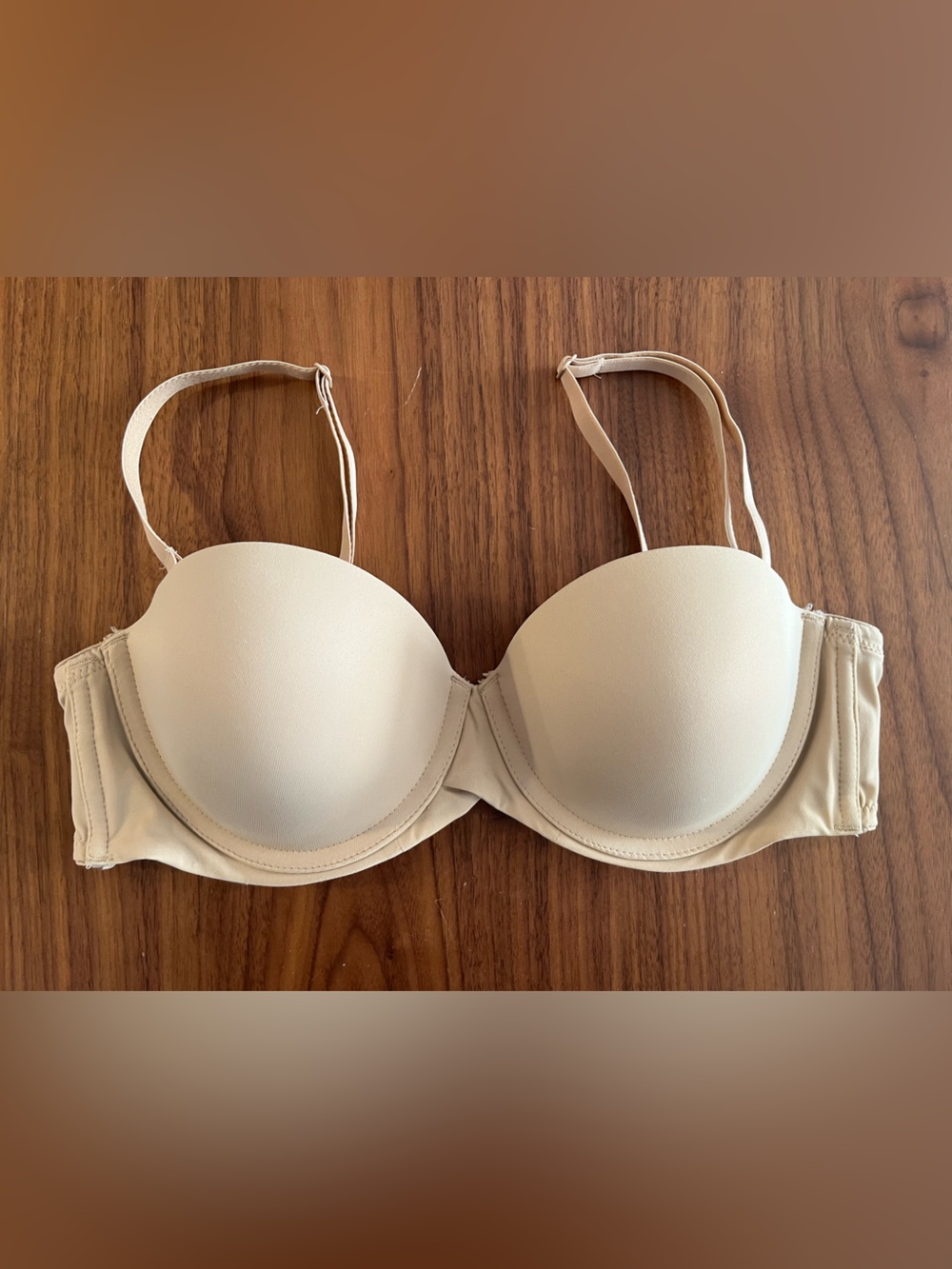 Maidenform 36B Tan Push Up Bra